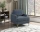 Homelegance® Colette Dark Gray Accent Chair-1
