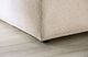 Furniture of America® Stavanger Beige Curved 2-Seater with Ottoman-2