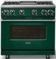 Viking® 7 Series 36" Ivy Pro Style Natural Gas Range with Griddle-2