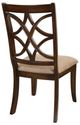 Homelegance® Keegan Beige/Cherry Dining Side Chair-4