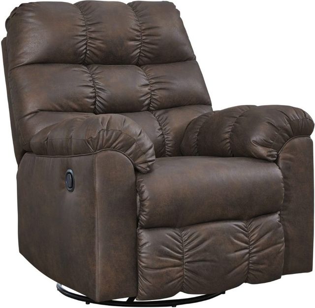 Signature Design by Ashley® Derwin Nut Swivel Glider Recliner-0