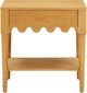 TOV Furniture Oodle Natural Nightstand with Drawer-3