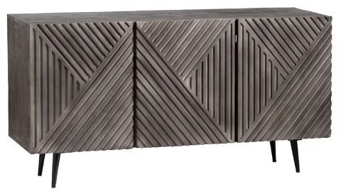 Crestview Collection Catalina Gray Sideboard-0
