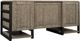 aspenhome® Grayson Cinder Grey 66" Executive Desk-1
