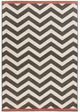 Surya Alfresco Black/Light Beige 5'x8' Area Rug-1