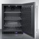 Summit® 4.7 Cu. Ft. Stainless Steel Upright Freezer-2