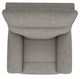 La-Z-Boy® Trouper Charcoal Power Rocking Recliner with Headrest-4