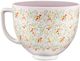 KitchenAid® 5 Quart Wildflower Stand Mixer Ceramic Bowl-1