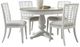 American WoodCrafters Beach Comber 5-Piece Brown/Weathered White Dining Set-0