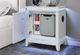 Global Furniture USA Alina White Nightstand with Hidden Fridge-4