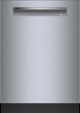 Bosch 800 Series Dishwasher 24'' Stainless Steel Anti-fingerprint-0