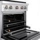 ZLINE Paramount 30" 4.2 Cu. Ft. Stainless Steel Gas Range with 4 Burner DuoPro™ Cooktop and Convection Gas Oven-3