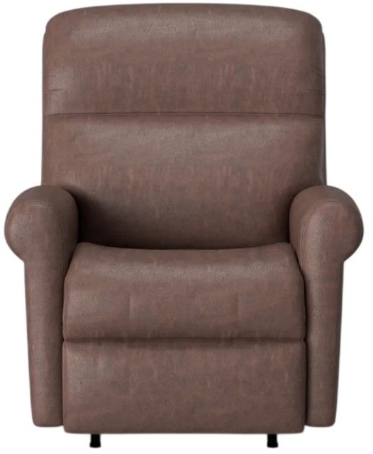 Flexsteel® Customizable Davis Leather Power Rocker Recliner-4