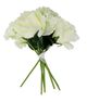 A & B Home White 14" Rose and Hydrangea-0