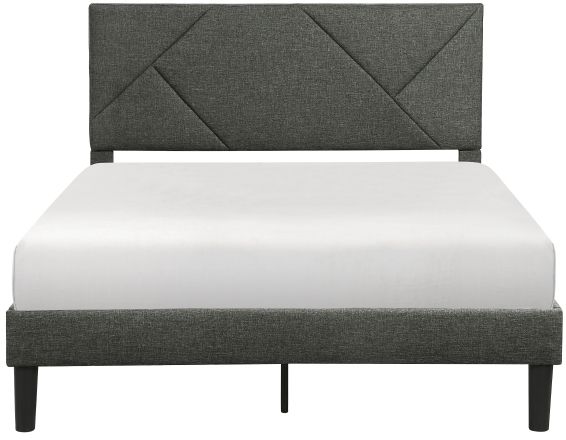 Homelegance Raina Gray Platform Bed-1