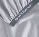 BEDGEAR® Dri-Tec Performance® Baby Light Gray Fitted Crib Sheet-3