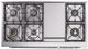 Ilve® Nostalgie II Series 48" Antique White Pro Style Dual Fuel Range-2