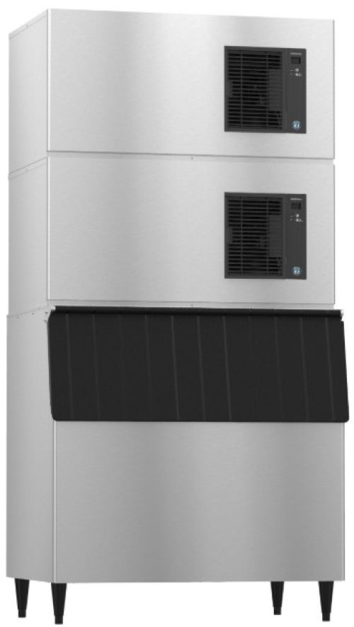 Hoshizaki Square Cuber 44" 489 lb. Stainless Steel Air-Cooled Icemaker-3