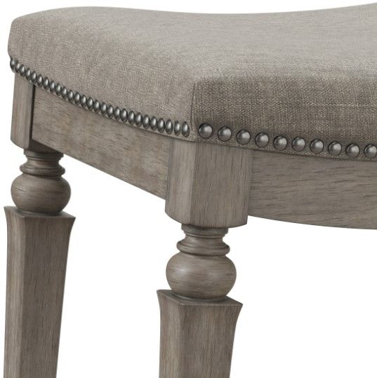 HH2 Home Vetrina Weathered Gray Counter Stool-3