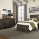 Liberty Furniture Thornwood Hills 3-Piece Rock Beaten Brown Youth Twin Panel Bedroom Set-1