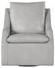 Parker House® Asher Steamboat Ice Swivel Accent Chair-2
