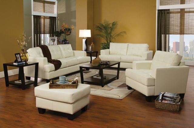 Coaster® Samuel 2-Piece Cream Living Room Set-0