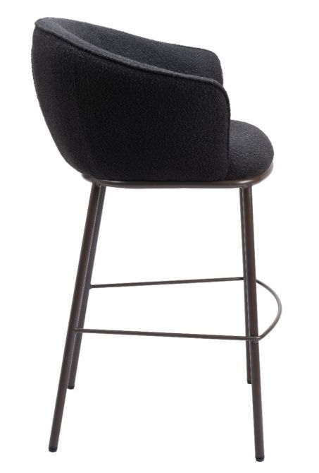 Zuo® Modern Essen Black Barstool-1