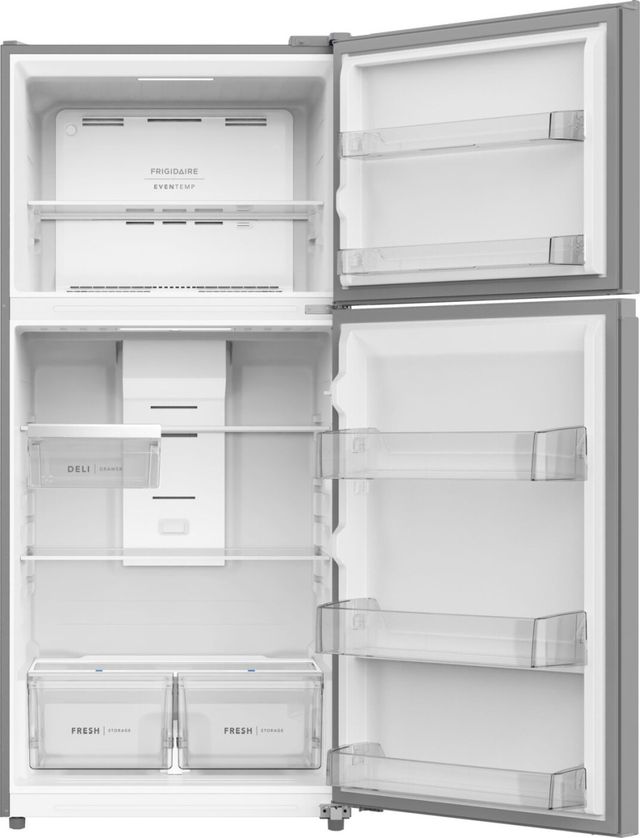 Frigidaire® 30" 18.6 Cu. Ft. Stainless Steel Garage Ready Top Freezer Refrigerator-2