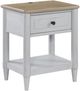 Bernards Citrus Heights Cement and Sand Youth Small Nightstand-0