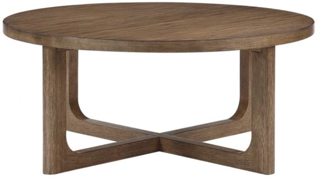 Homelegance® Blake Light Brown Cocktail Table-2