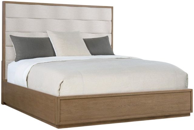 Hooker® Furniture Sonnet Savile Oatmeal/Wren Queen Upholstered Panel Bed-0