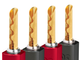 AudioQuest® SureGrip 100 Gold BFA/Banana Connectors (Set of 8)-1