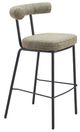 Zuo® Modern Kede Black/Green Tweed Barstool-0