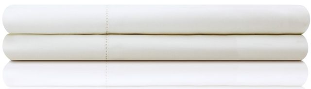 Malouf® Woven Italian Artisan Ivory King Pillow Case Set-0