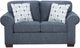 Affordable Furniture 3540 Belhaven Indigo Loveseat-3