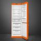 Smeg 50's Retro Style Aesthetic 11.7 Cu. Ft. Orange Bottom Freezer Refrigerator-1