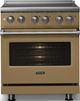 Viking® 5 Series 30" Golden Hour Pro Style Electric Range with Polished Chrome Trim-2