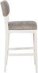 Fairfield® Customizable Entree Dining Silas Bar Stool with Linen Legs-1