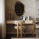 TOV Furniture Paige Natural 2-Drawer Console Desk-1