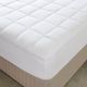 Olliix by Sleep Philosophy Highline White Full 3M Microfiber Mattress Pad-4