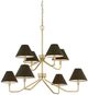 Forty West Highland Gold Chandelier-2