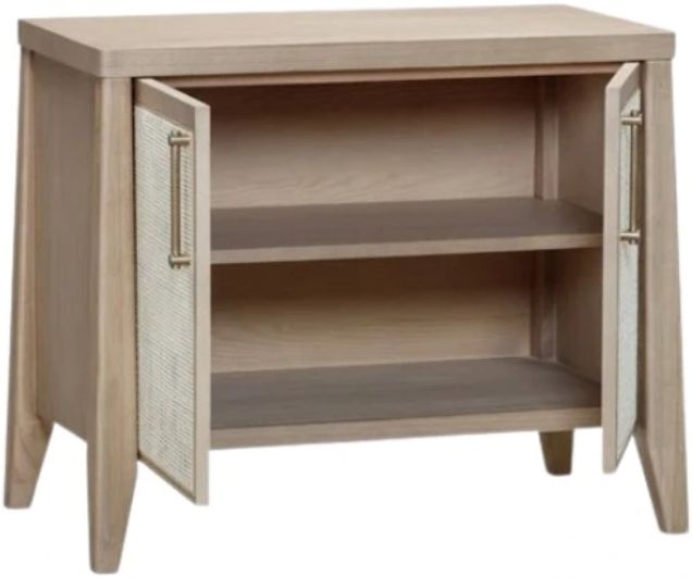Modus Furniture Sumire Ginger/Natural Cane Bachelor Chest-2