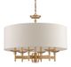 Currey & Company Bering Antique Brass Chandelier-1