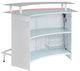 Elements International Valentina White Bar Table-0