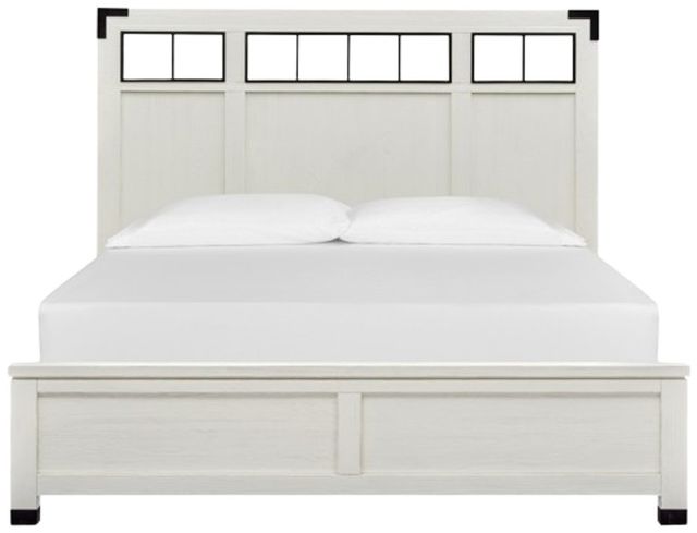 Magnussen Home® Harper Springs Silo White California King Panel Bed-1