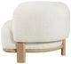 Coaster® Lawler Ivory Upholstered Barrel Back Accent Chair-2