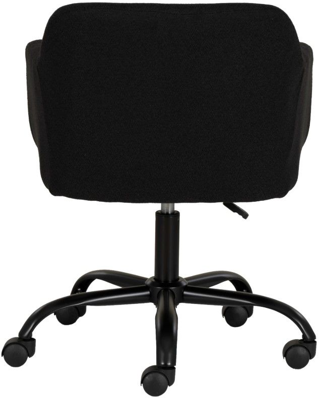 Linon Coco Black Office Chair-4