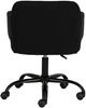 Linon Coco Black Office Chair-4