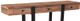 A & B Home Brown Sleeper Wood and Iron Console Table-1