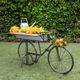 Sagebrook Home Metal and Wood Black Folding Bicycle Stand-2